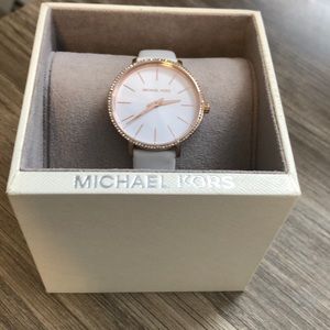 Michael Kors Leather Watch